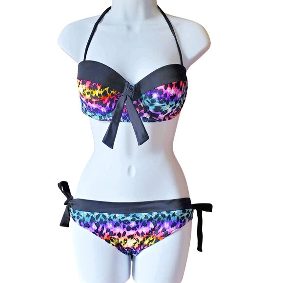 OP Other - OP Rainbow Leopard Print Women's Bikini